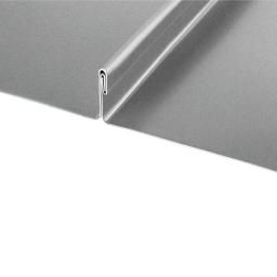 Profil FALZ z podwójnym rąbkiem stojącym  - Aluminium powlekane
W.15  - Jasnoszary W.15  -  Obraz 2