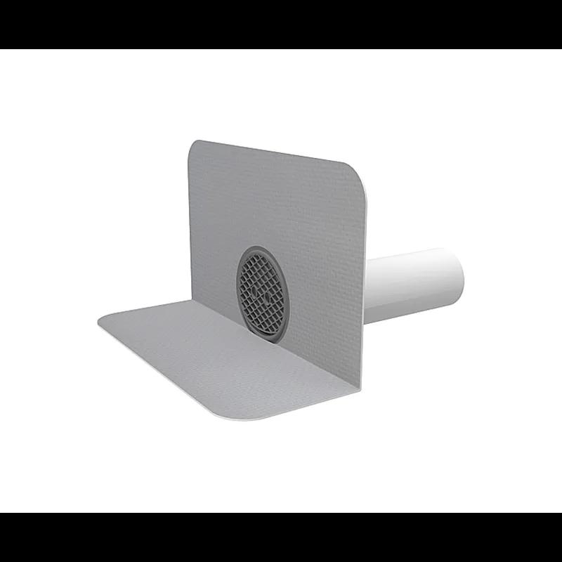 PVC gargulec okrągły z kołnierzem  - PVC  - Biały  -  Obraz