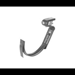 Hak dachowy do blachy trapezowej  - Ocynkowana stal powlekana  - Antracyt  -  Obraz 1