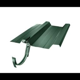 Hak dachowy do blachy trapezowej  - Ocynkowana stal powlekana  - Zielony mech  -  Obraz 2