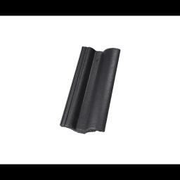 Dachówki połówkowe DANUBIA  - Antracyt – INOVA  -  Obraz 1