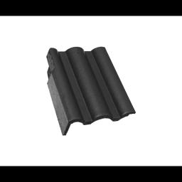 Dachówka DANUBIA  z lewą krawędzią  - Antracyt – INOVA  -  Obraz 1