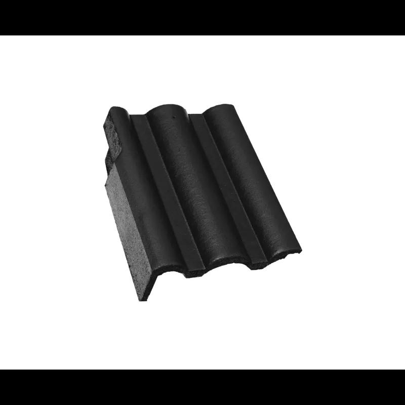 Dachówka DANUBIA  z lewą krawędzią  - Czarny – INOVA  -  Obraz