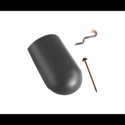 Gąsior początkowy lub końcowy DANUBIA  - Ciemno szary – INOVA  -  Obraz 1