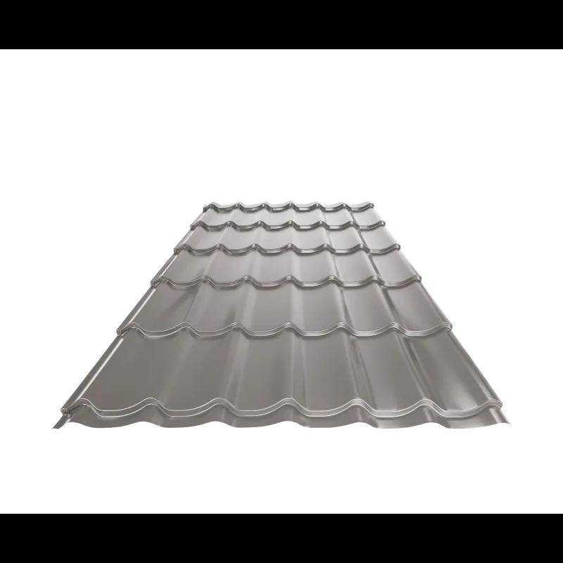 Blachodachówka UNI 1  - Aluminium powlekane  - Srebrny ciemny  -  Obraz