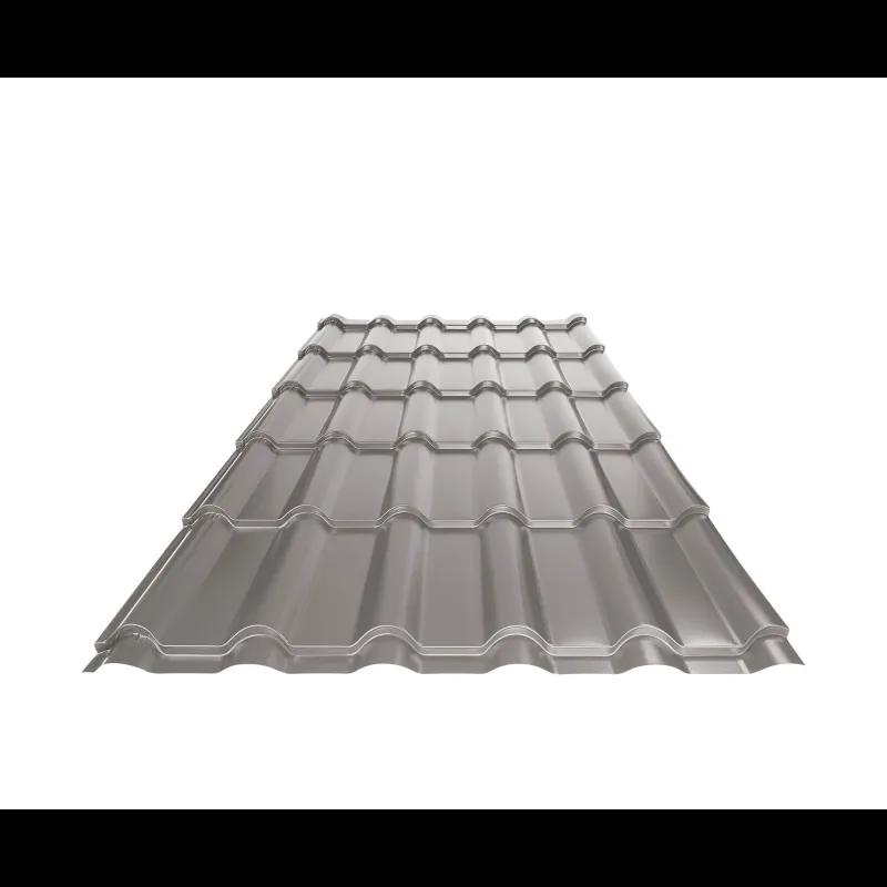 Blachodachówka UNI 2  - Aluminium powlekane  - Srebrny ciemny  -  Obraz