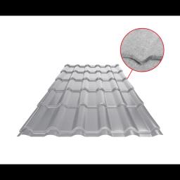 Blachodachówka UNI 2 SQ (sound – aqua)  - Aluminium powlekane  - Srebrny  -  Obraz 1