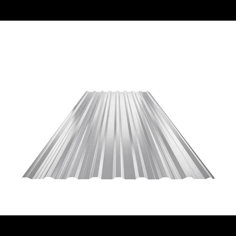 Trapez dachowy z przetłoczeniem TR 18A+  - Aluminium powlekane  - Srebrny  -  Obraz