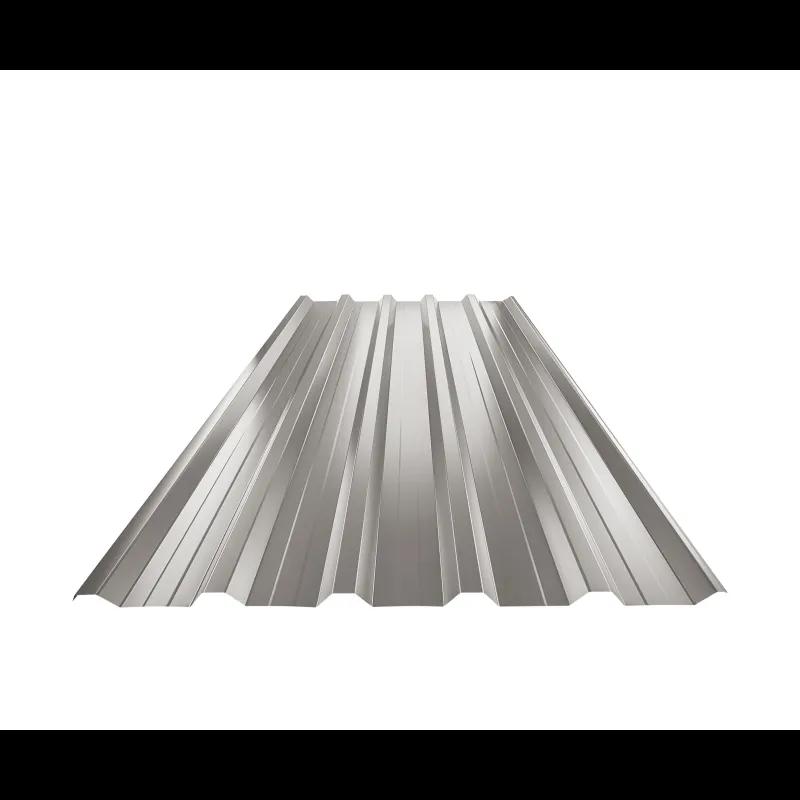 Trapez dachowy z przetłoczeniem TR 35A+  - Aluminium powlekane  - Srebrny ciemny  -  Obraz