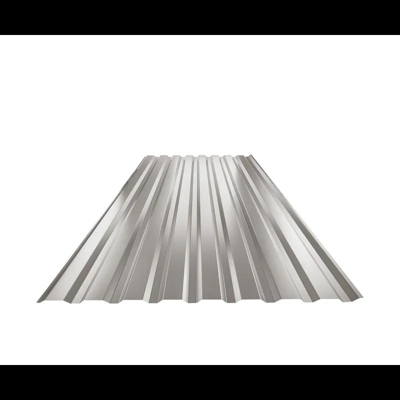 Trapez elewacyjny TR 18B  - Aluminium powlekane  - Srebrny ciemny  -  Obraz