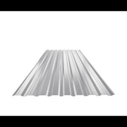 Trapez elewacyjny z przetłoczeniem TR 18B+  - Aluminium powlekane  - Srebrny  -  Obraz 1