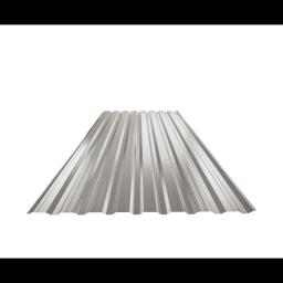 Trapez elewacyjny z przetłoczeniem TR 18B+  - Aluminium powlekane  - Srebrny ciemny  -  Obraz 1