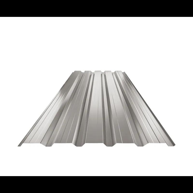 Trapez elewacyjny z przetłoczeniem TR 35B+  - Aluminium powlekane  - Srebrny ciemny  -  Obraz