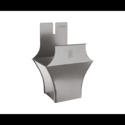 Wylot kwadratowy  - Aluminium powlekane  - Srebrny ciemny  -  Obraz 1