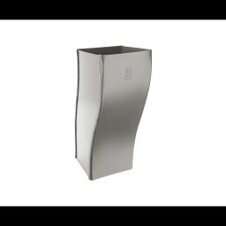 Odsadzka kwadratowa  - Aluminium powlekane  - Srebrny ciemny  -  Obraz 1