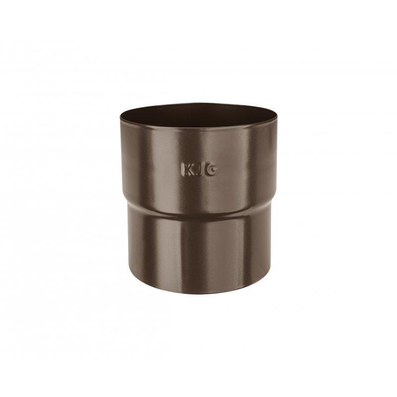 Łącznik rury spustowej mufa  - Ocynkowana stal powlekana  - Testa di Moro  -  Obraz