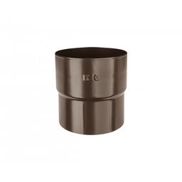 Łącznik rury spustowej mufa  - Ocynkowana stal powlekana  - Testa di Moro  -  Obraz 1