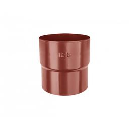 Łącznik rury spustowej mufa  - Ocynkowana stal powlekana  - Czerwony  -  Obraz 1