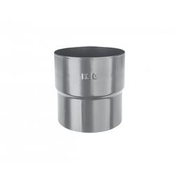 Łącznik rury spustowej mufa  - Ocynkowana stal powlekana  - Szary  -  Obraz 1