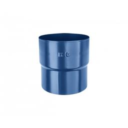 Łącznik rury spustowej mufa  - Ocynkowana stal powlekana  - Niebieski ciemny  -  Obraz 1