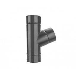 Trójnik 72°  - Ocynkowana stal powlekana  - Antracyt  -  Obraz 2