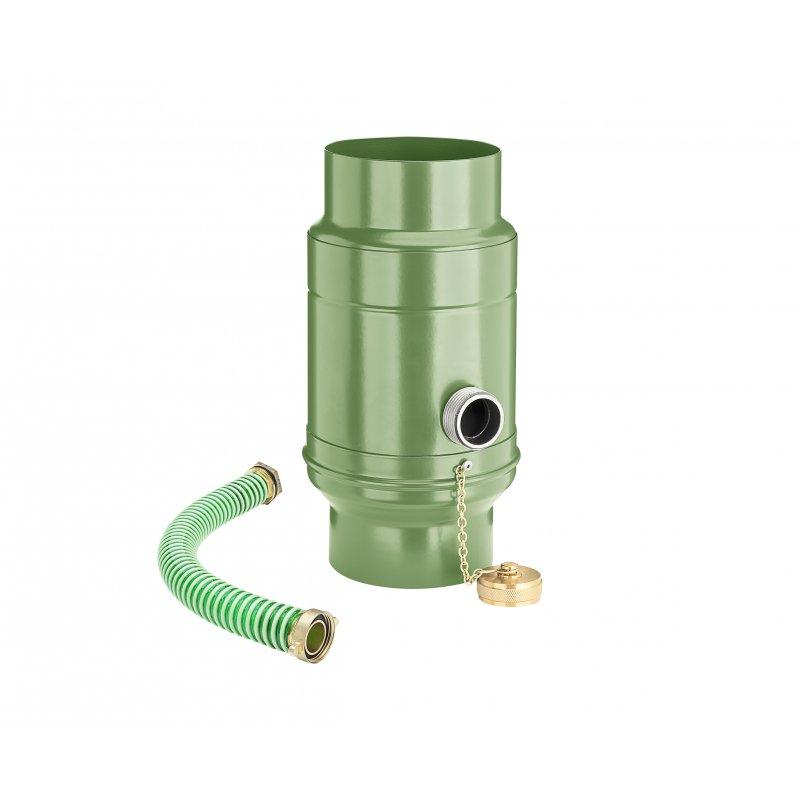 Zbiornik na wodę + wąź plastikowy  - Aluminium – Natur  - Ocynkowana stal powlekana – Trawa zielona  -  Obraz