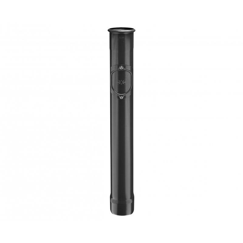 Rura ochronna z rewizyjnym otwórem  - Ocynkowana stal powlekana  - Czarny  -  Obraz