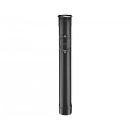 Rura ochronna z rewizyjnym otwórem  - Ocynkowana stal powlekana  - Czarny  -  Obraz 1