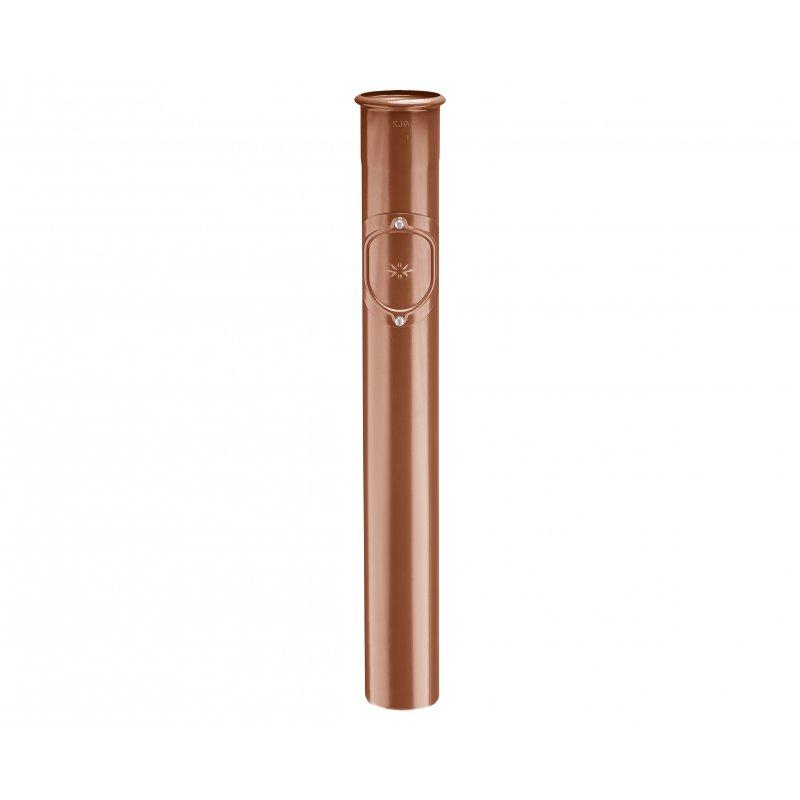 Rura ochronna z rewizyjnym otwórem  - Ocynkowana stal powlekana  - Ceglasty  -  Obraz