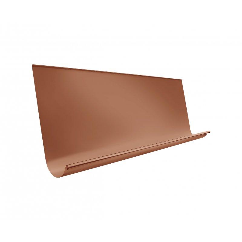 Rynna ležąca  [s=0,70]  - Aluminium powlekane  - Ceglasty  -  Obraz