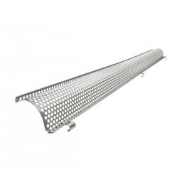 Kratka ochronna przed liśćmi  - Aluminium powlekane  - Srebrny ciemny  -  Obraz 1