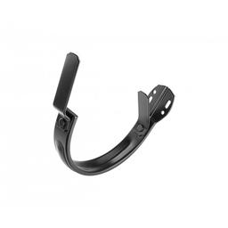 Hak doczołowy  - Aluminium powlekane  - Czarny  -  Obraz 1