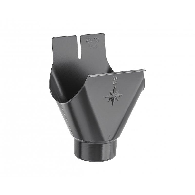 Wylot - Aluminium powlekane - Antracyt - Obraz