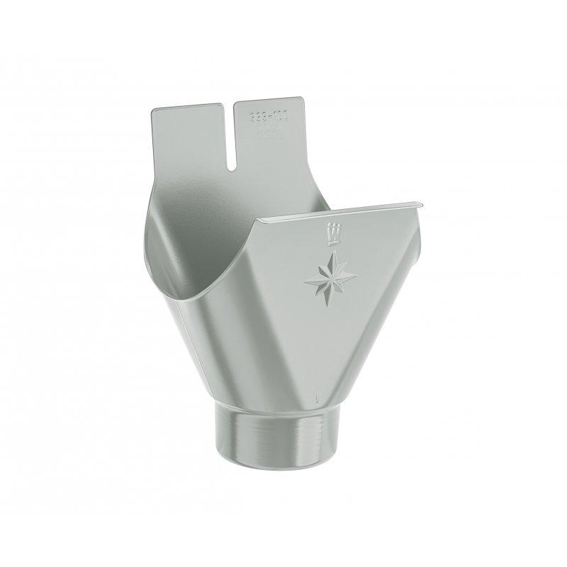 Wylot - Aluminium powlekane - Cynkowo szary - Obraz