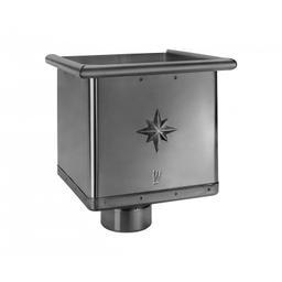 Kosz zlewowy kubiczny  - Aluminium powlekane  - Antracyt  -  Obraz 1