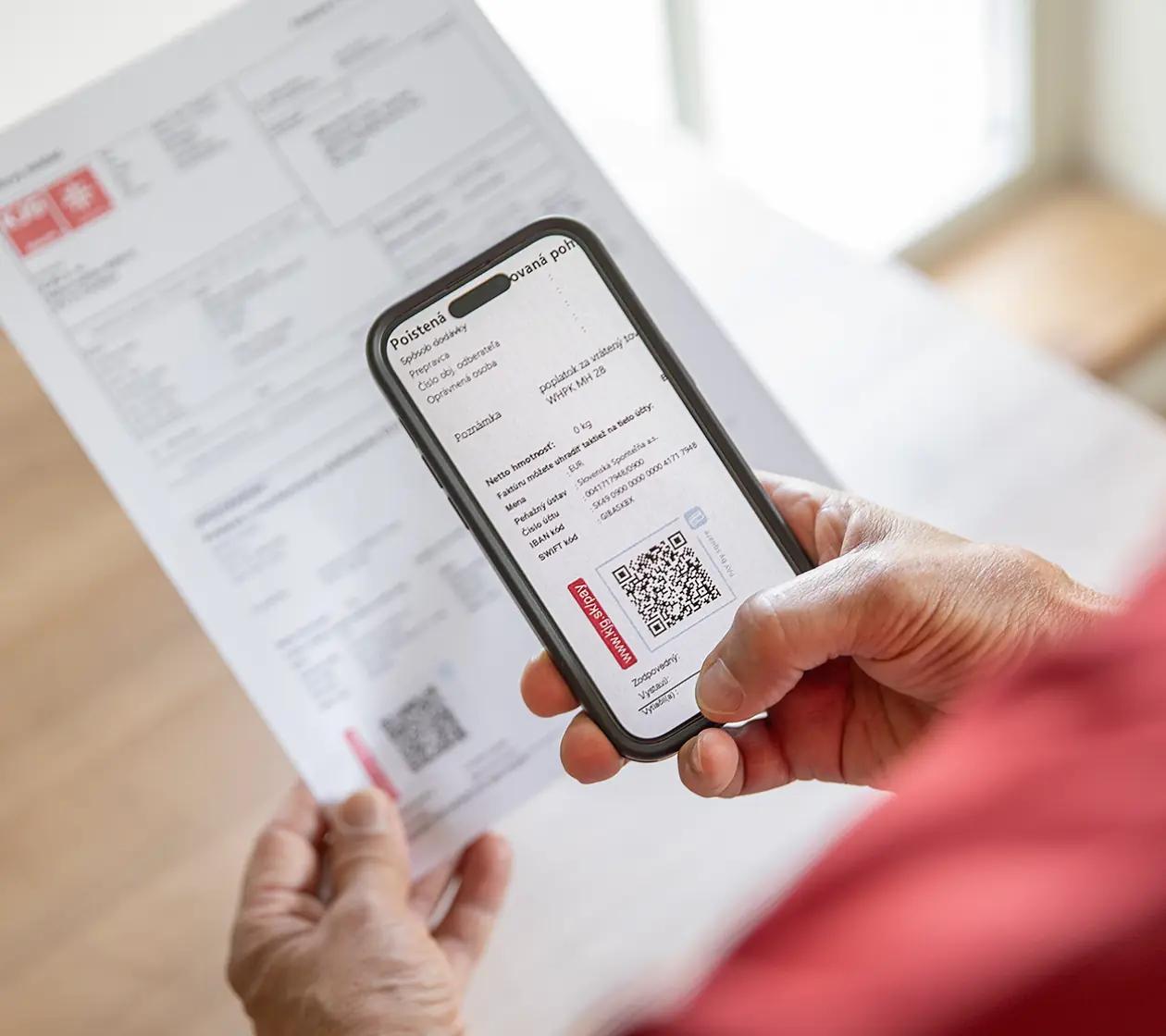 Obraz - Zapłać fakturę za pomocą kodu QR (PAY BY SQUARE)