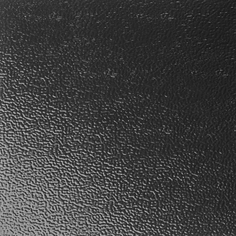 Czarny STUCCO 9005 - Ocynkowana stal powlekana STUCCO - Obraz