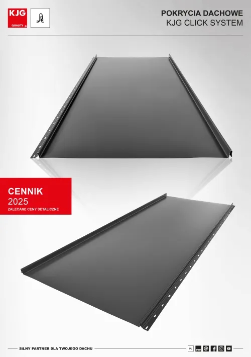 Pokrycia dachowe KJG CLICK system