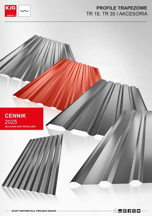 Profile trapezowe TR i akcesoria