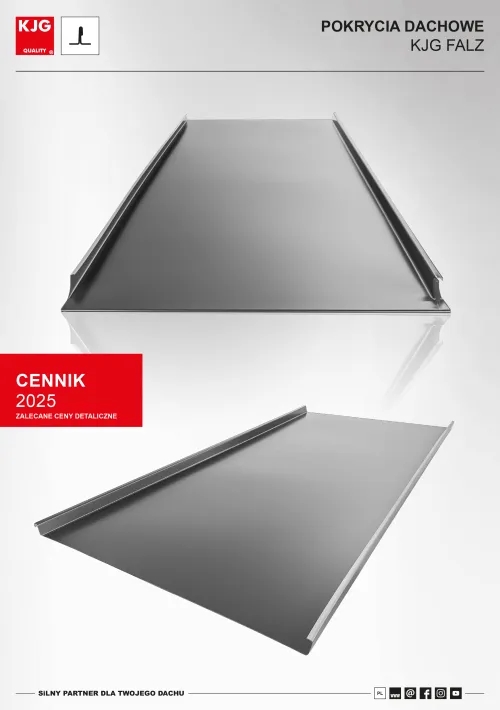 Pokrycia dachowe KJG FALZ