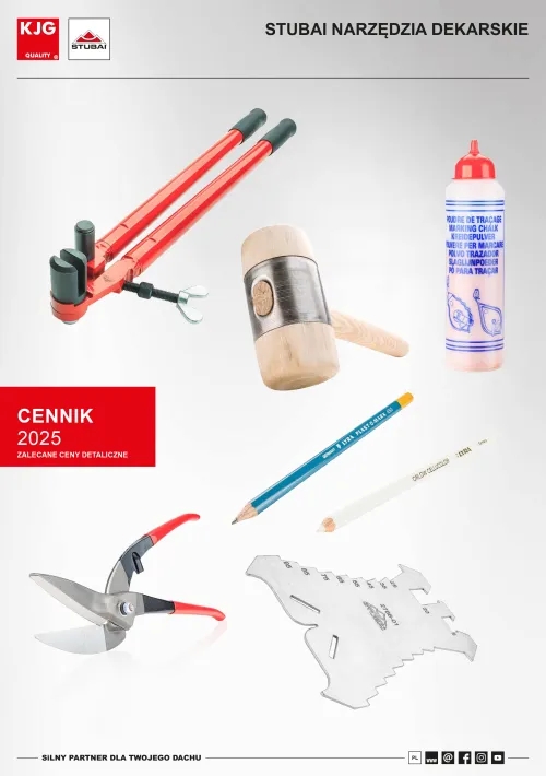 STUBAI narzędzia dekarskie