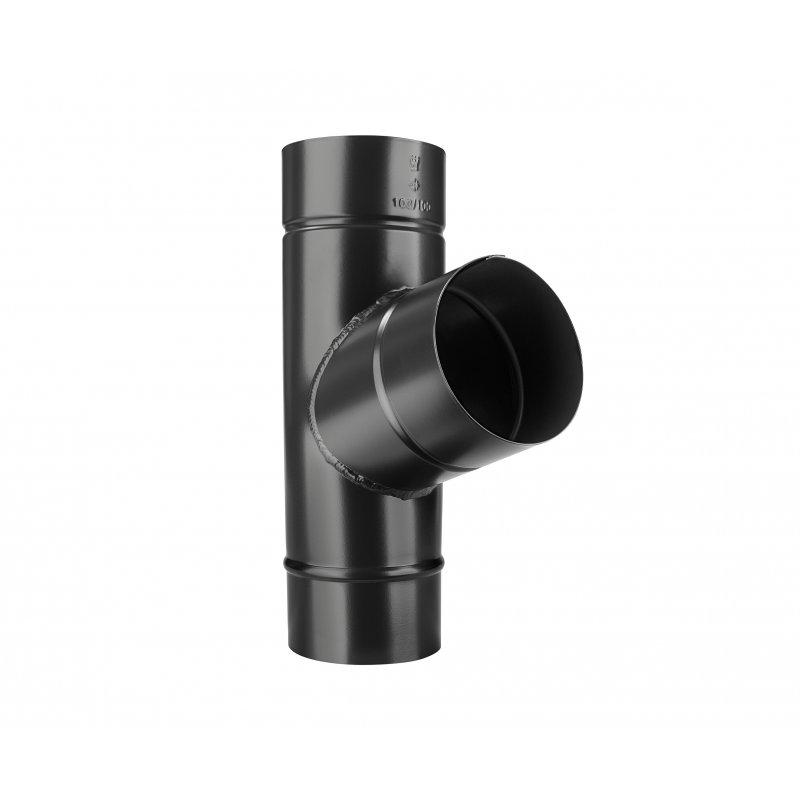 Trójnik 72° - Aluminium powlekane - Czarny - Obraz