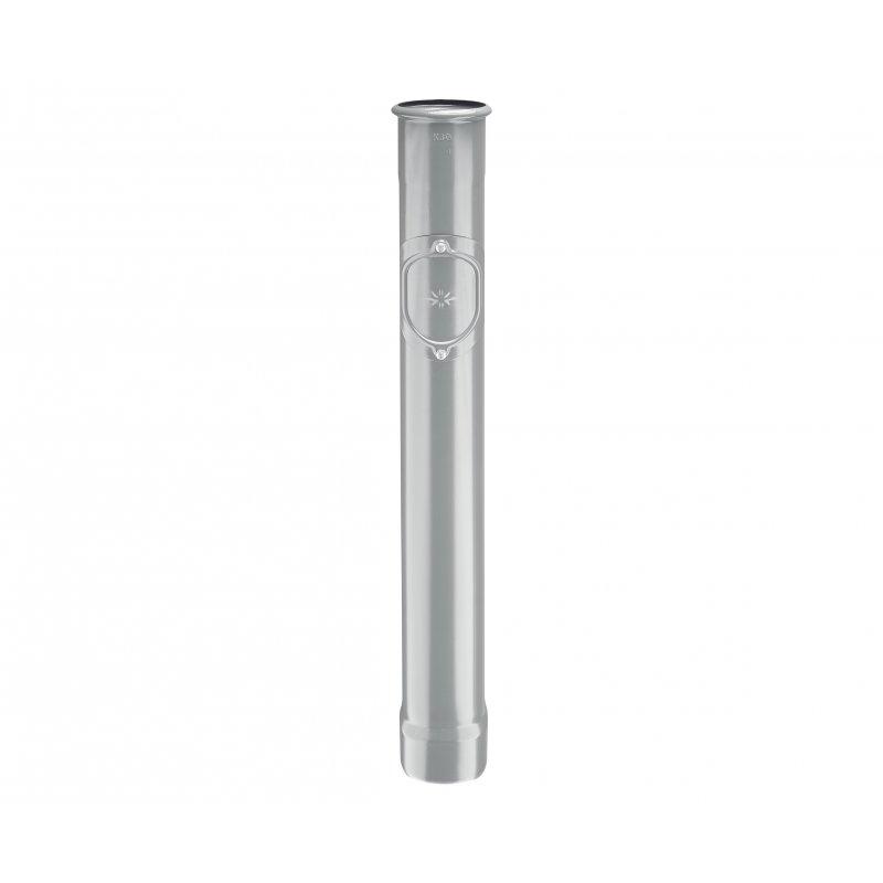 Rura ochronna z rewizyjnym otwórem - Ocynkowana stal – Natur - Aluminium powlekane – Srebrny - Obraz