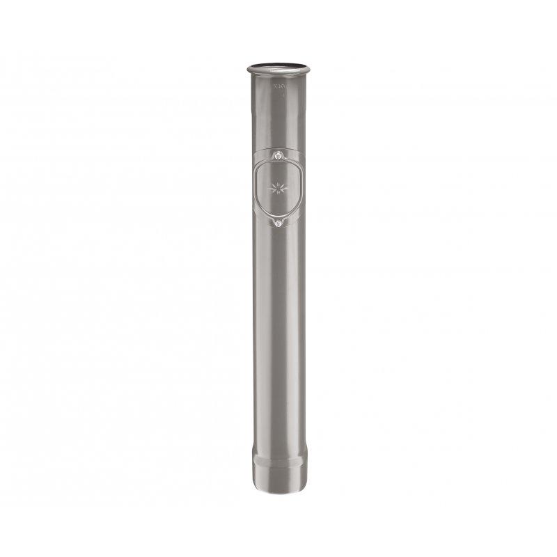 Rura ochronna z rewizyjnym otwórem - Ocynkowana stal – Natur - Aluminium powlekane – Srebrny ciemny - Obraz