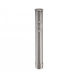 Rura ochronna z rewizyjnym otwórem - Ocynkowana stal – Natur - Aluminium powlekane – Srebrny ciemny - Obraz 1