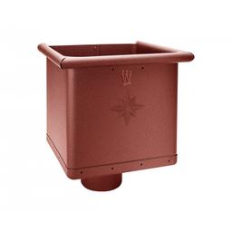 Kosz zlewowy kubiczny ekscentryczny - Aluminium powlekane
W.15 - Czerwony W.15 - Obraz 1