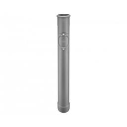 Rura ochronna z rewizyjnym otwórem - Ocynkowana stal – Natur - Aluminium powlekane W.15 – Jasnoszary W.15 - Obraz 1