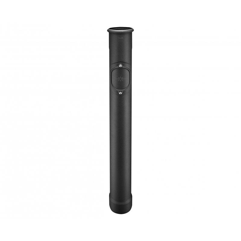 Rura ochronna z rewizyjnym otwórem - Ocynkowana stal – Natur - Aluminium powlekane W.15 – Czarny W.15 - Obraz