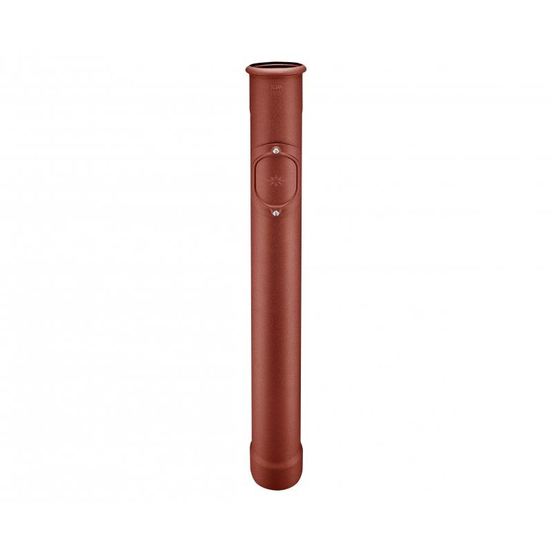 Rura ochronna z rewizyjnym otwórem - Ocynkowana stal – Natur - Aluminium powlekane W.15 – Czerwony W.15 - Obraz