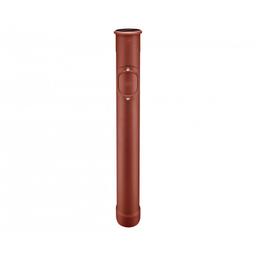 Rura ochronna z rewizyjnym otwórem - Ocynkowana stal – Natur - Aluminium powlekane W.15 – Czerwony W.15 - Obraz 1